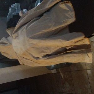 A woman's revesable heavy duty leather jacket